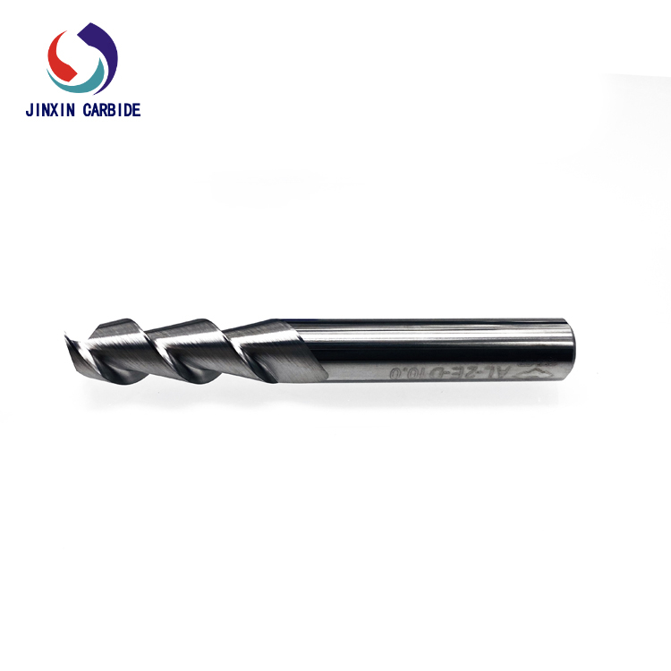 Molino de extremo de fresa de carburo de Tungtsne para mecanizado de aluminio